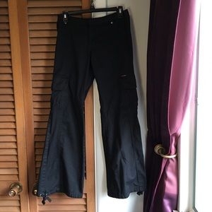 UNIONBAY: Black Jean Cargo Pants!